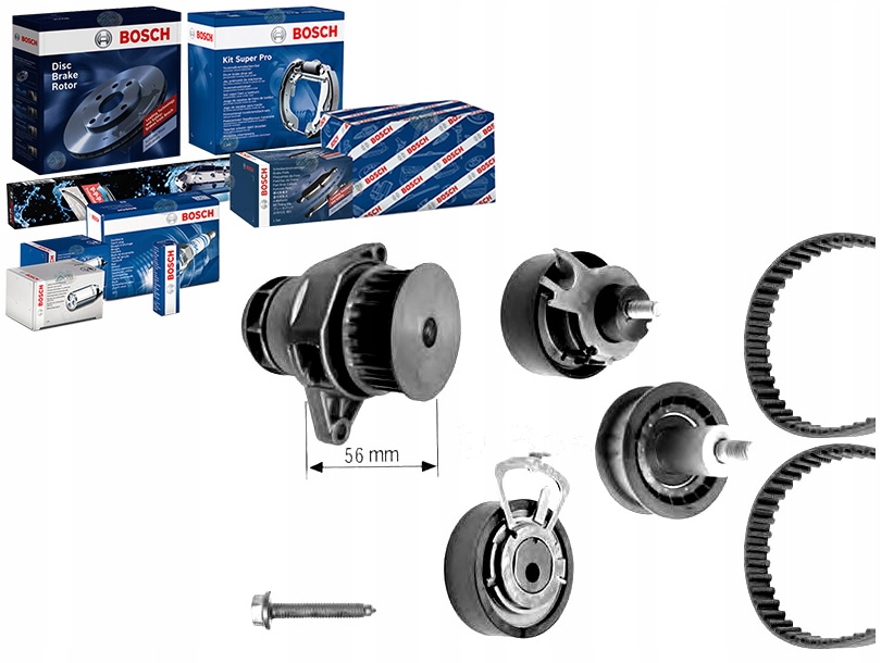 фото №1, Комплект - набір ремінь розподільного валу bosch