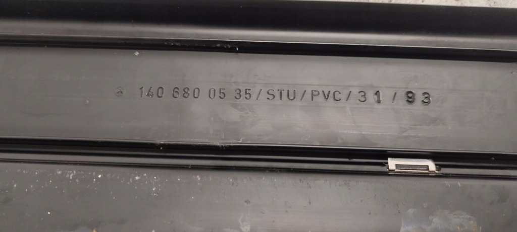 Молдинг накладки поріг поріг mercedes w140 3,2 Недорого