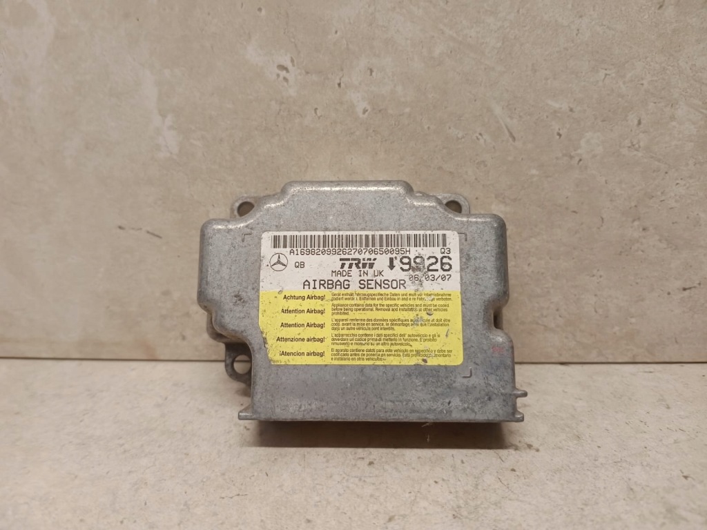 фото №1, Mercedes w169 датчик подушки безопасности подушка безопасности a1698209926
