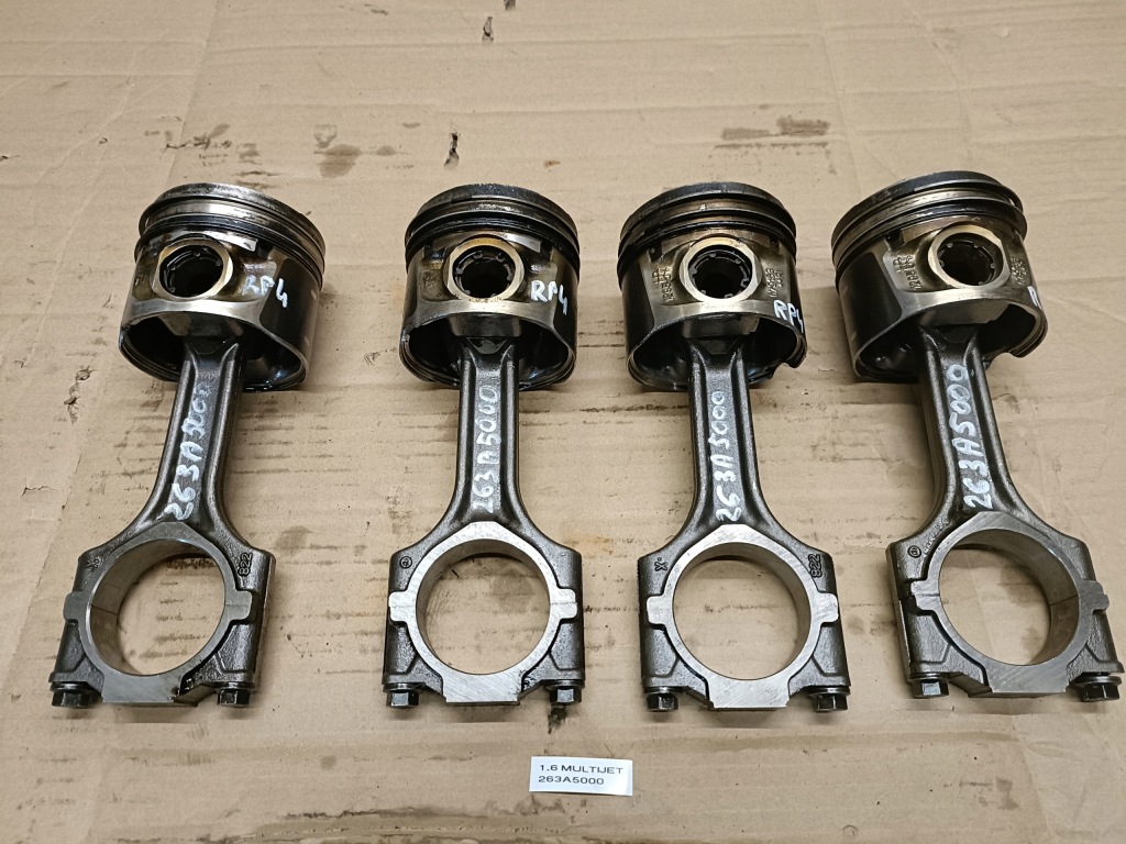 фото №1, Fiat 1.6 jtd поршень шатун 263a5000