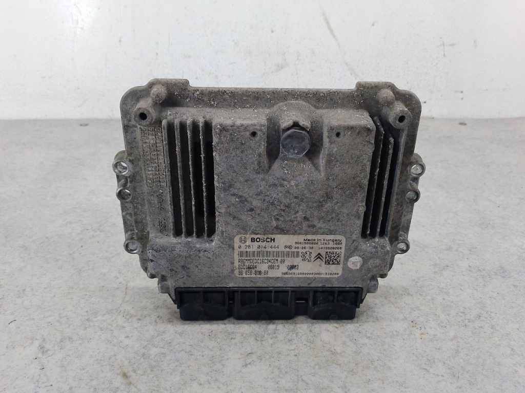 Бортовой компьютер, блок управления citroen nemo 9665691680 0281014444 bosch 1.4 hdi с Разборки