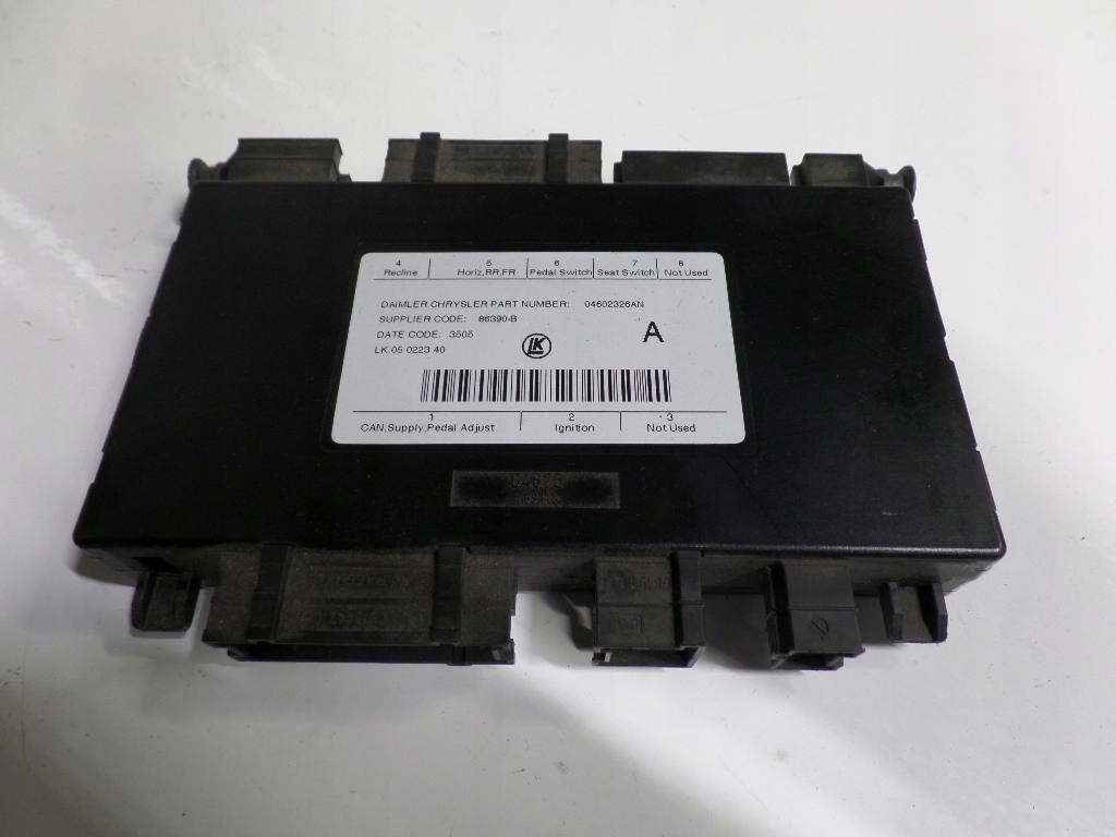 фото №1, Chrysler 300c модуль сидіння 04602326an