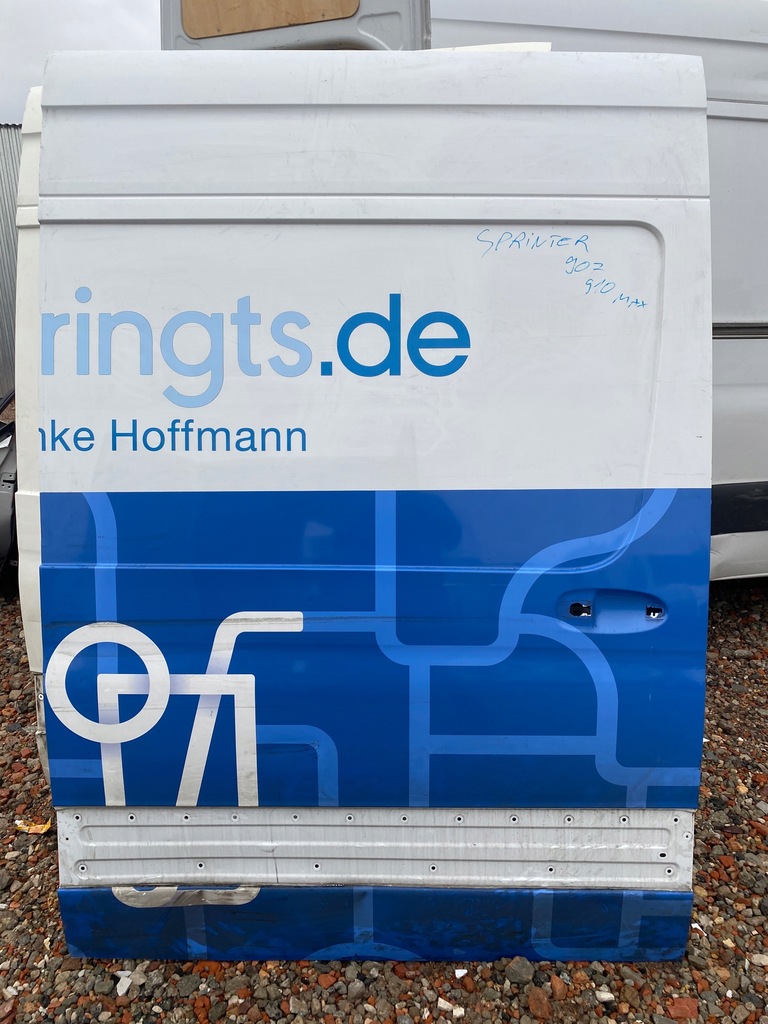 фото №1, Дверь правое сдвижные белый mercedes sprinter 907 910 18-