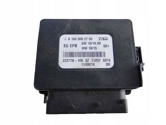 фото №1, Mercedes gl x166 модуль тормоза стояночного 166