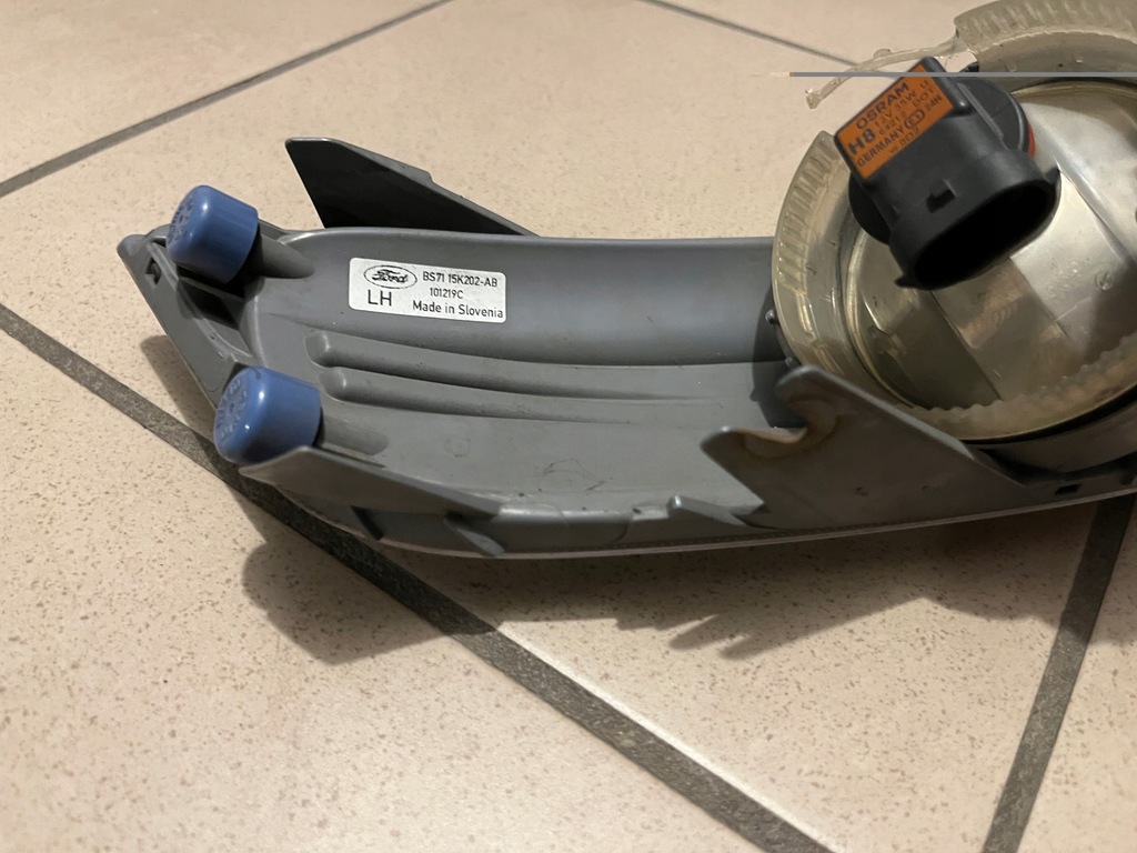 фото №9, Ford mondeo mk4 mk-4 lift лампа протитуманна фара лівий