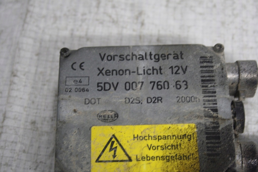 фото №4, Перетворювач ксенон hella 5dv00776063