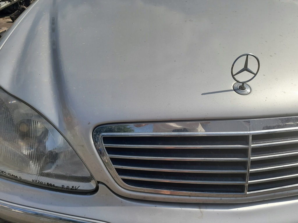 фото №9, Mercedes s 320 w220 капот крышка двигателя 744