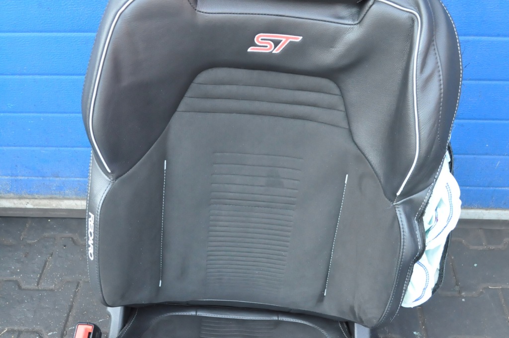 фото №11, Ford fiesta mk8 st 5d перехідник салону сидіння recaro заднє сидіння шкіра anglik