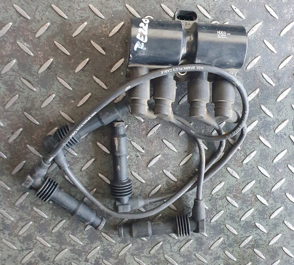 фото №1, Котушка запалювання з кабелі chevrolet rezzo 2.0