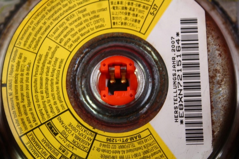 фото №7, Подушка безопасности подушка воздушная водителя peugeot 107 05-08