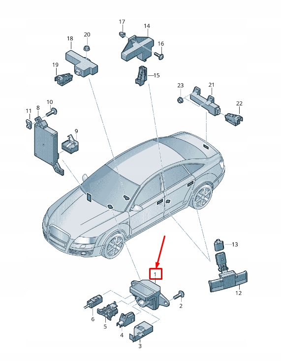 фото №9, Audi q7 4l ignition lock 4f0910132c