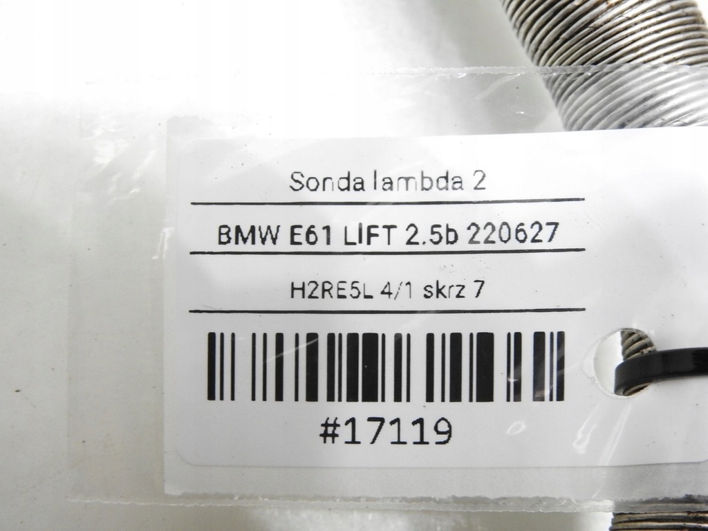 фото №7, Датчик лямбда-зонд 2 bmw e61 2.5i 7545244