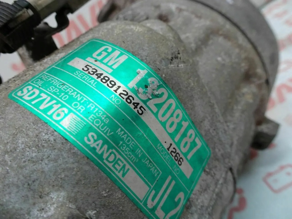 фото №6, Opel zafira / zafira family компрессор / компрессор кондиционера a/c 2.2 2006