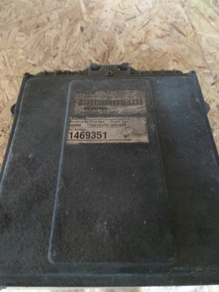 фото №1, Бортовий комп'ютер bosch scania 1440666 cpl 1469351 dsc1205