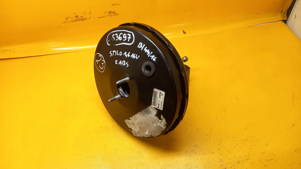 фото №7, Усилитель тормозов тормозные fiat stilo 1,6b 16v 0204024443