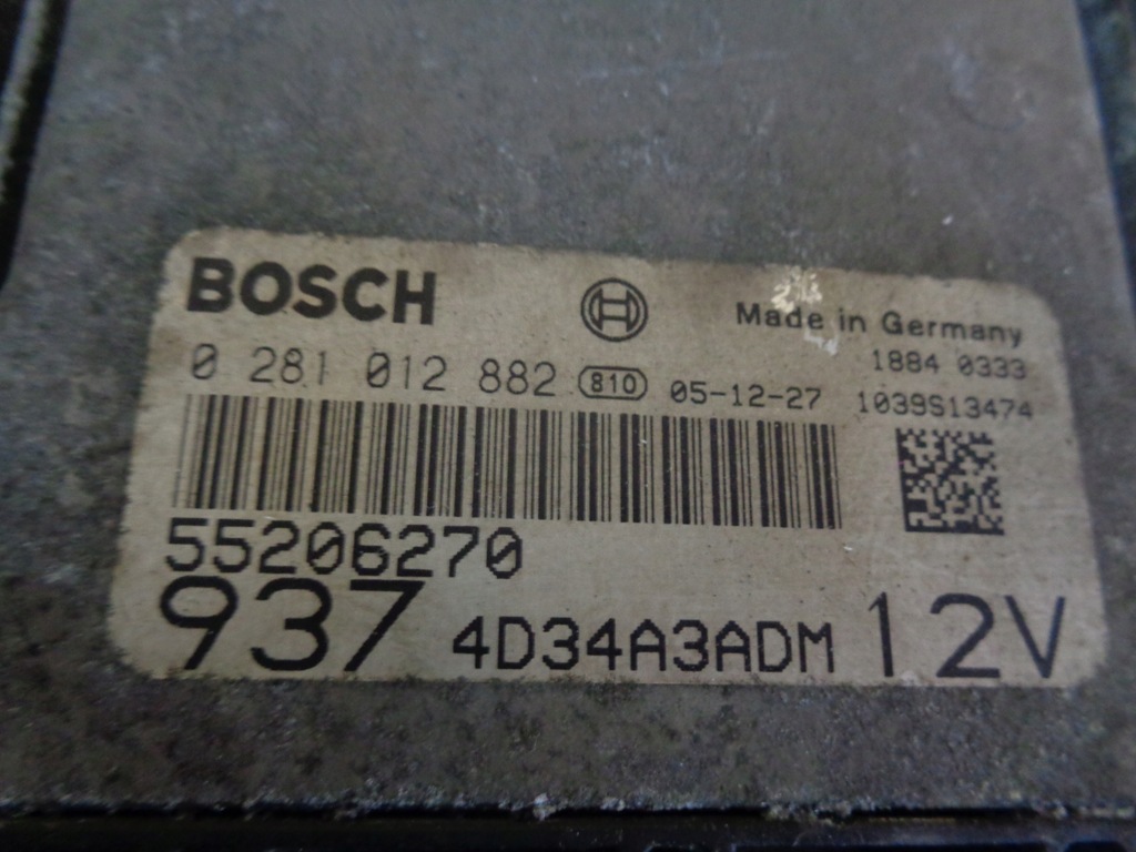 фото №10, Бортовий комп'ютер набір стартовий імобілайзер alfa romeo 147 lift 1.9 jtd 04-