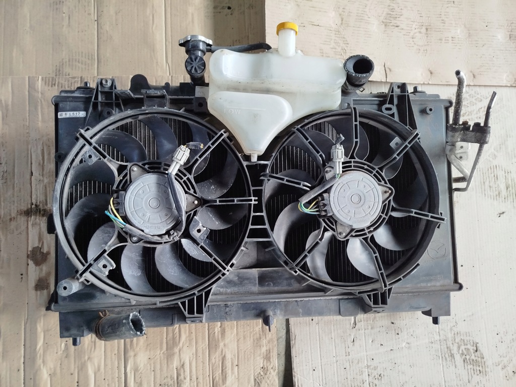 фото №1, Радиатор вентилятор mazda 6 ii 2010