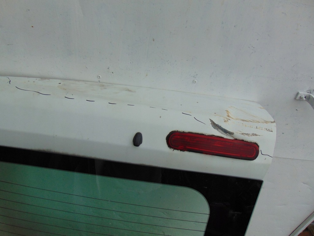 Дверь левый задняя opel combo d doblo ii с стекло белый Киев