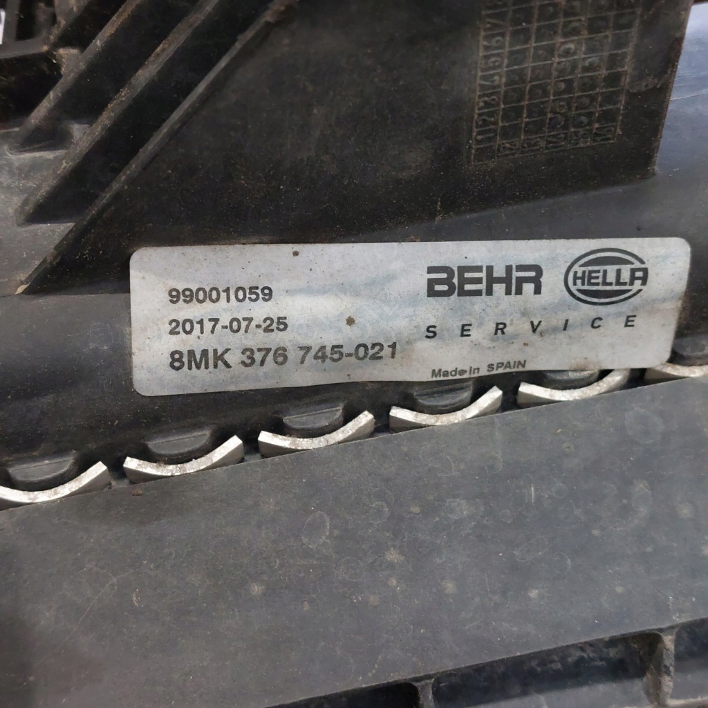 Купити Fiat ducato 3 3 радіатор води вентилятор 1342584080 8mk376745 behr