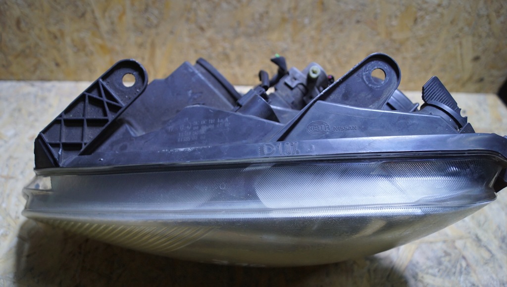 фото №9, Лампа левый перед nissan qashqai j10 ксенон uk