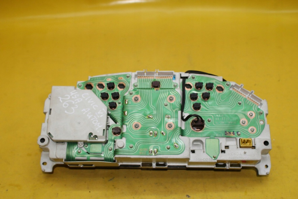 фото №5, Счетчик приборная панель автоматическая коробка передач civic vi usa 1.6 b