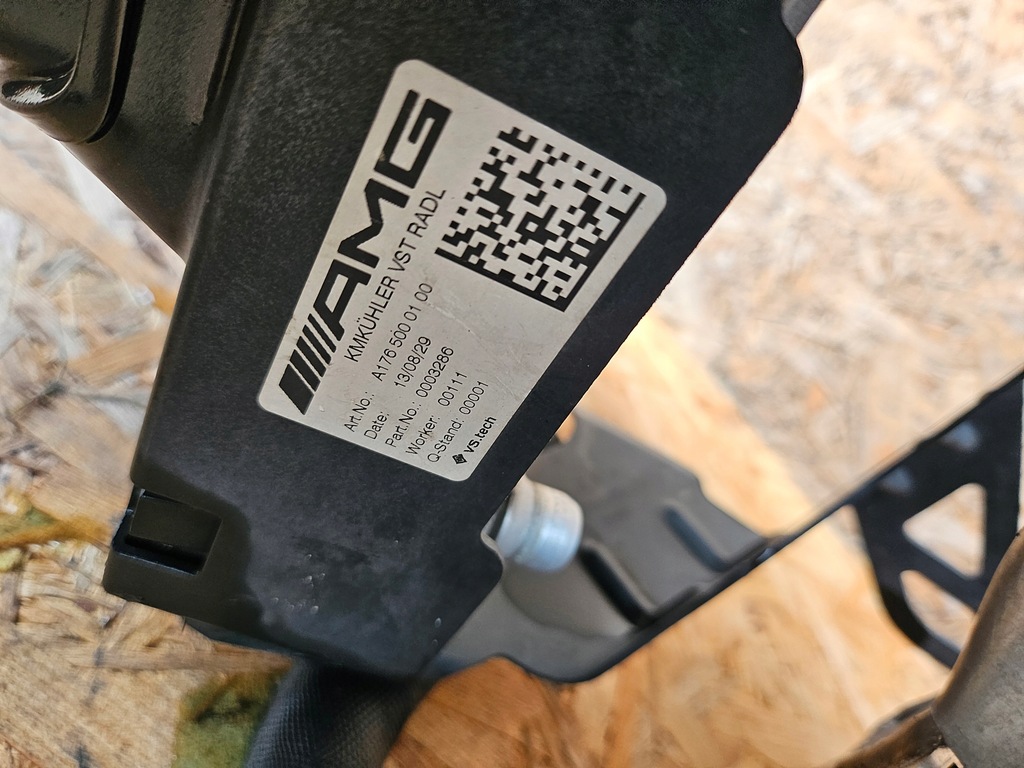 фото №4, Pas передній радіатор mercedes w117 cla 45amg w176 w156 x156 gla45 amg