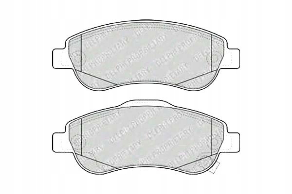 фото №1, Delphi lp2093 набор тормозных колодок тормозных, тормоза дисковые