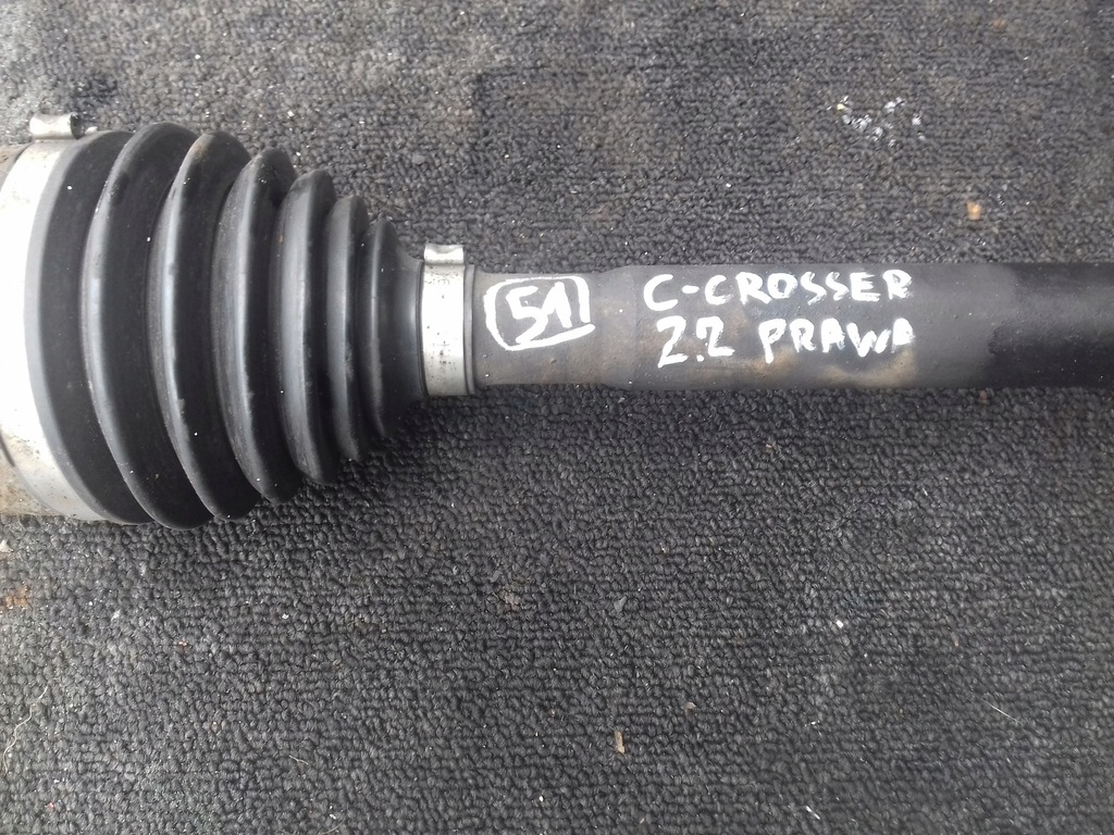 фото №3, Приводной вал правая citroen c-crosser 2.2hdi