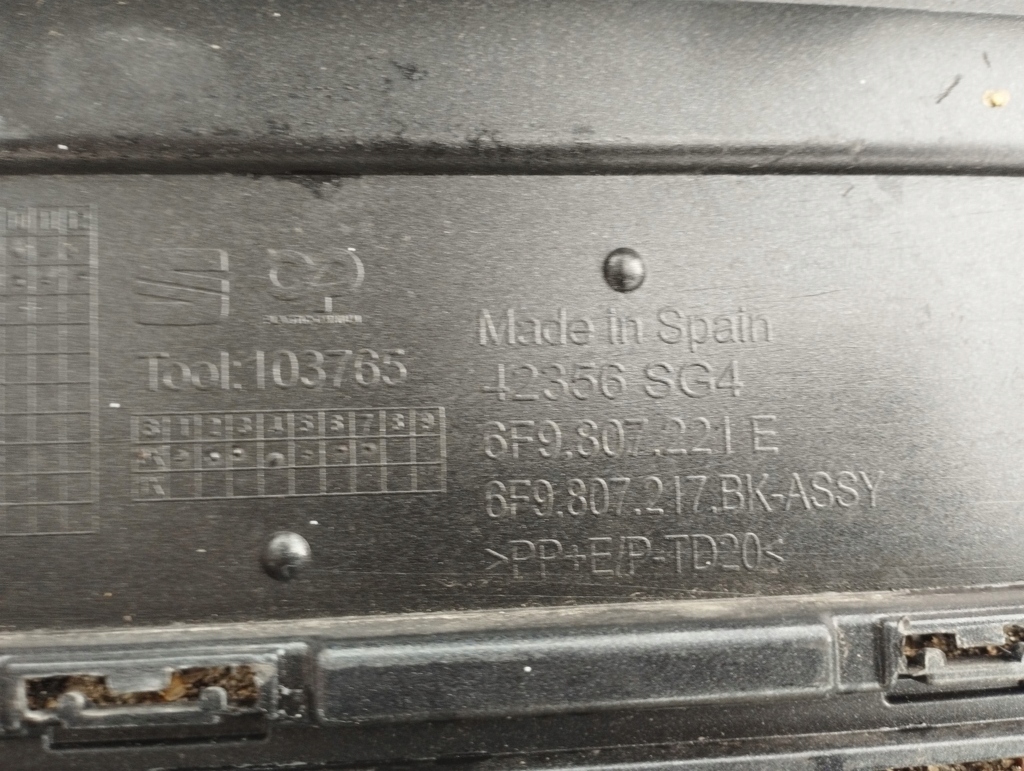 фото №11, Seat arona 6f9 lift бампер перед передний 6f9807221e