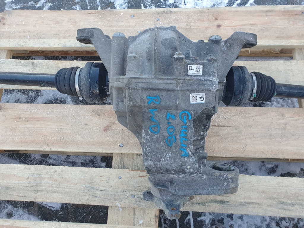 фото №3, Alfa romeo giulia мост задний дифференциал 552850300 2.0t rwd приводной вал