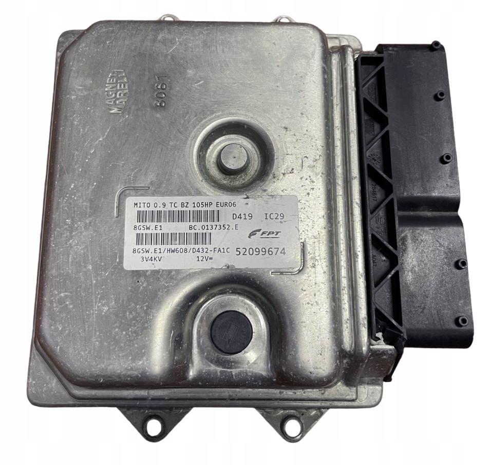 фото №1, Блок управления alfa romeo mito 0.9 52099674 8gsw.e1