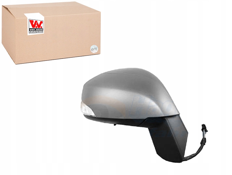 Купити Van wezel дзеркало зовнішнє renault scenic 3 12.08 + набір kolizja #30