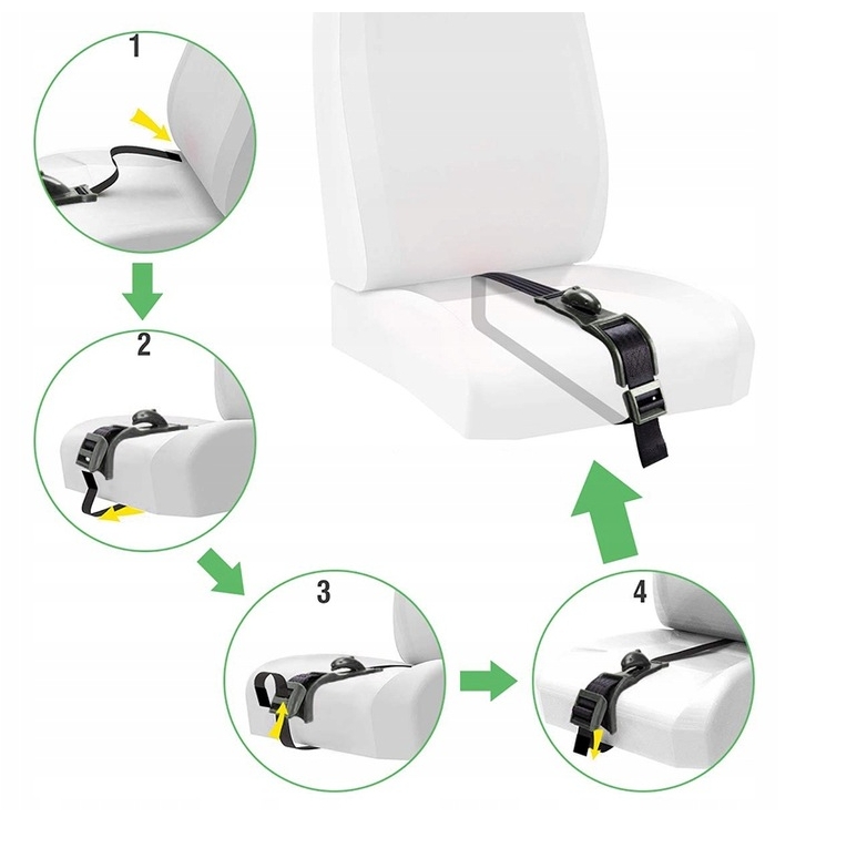 фото №8, Адаптер do ремней безопасности dla kobiet w ciąży удлинитель поперечина na сиденье