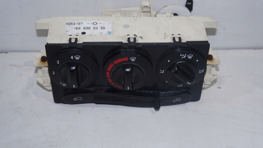 фото №1, Панель керування вентиляція mercedes a1688300385