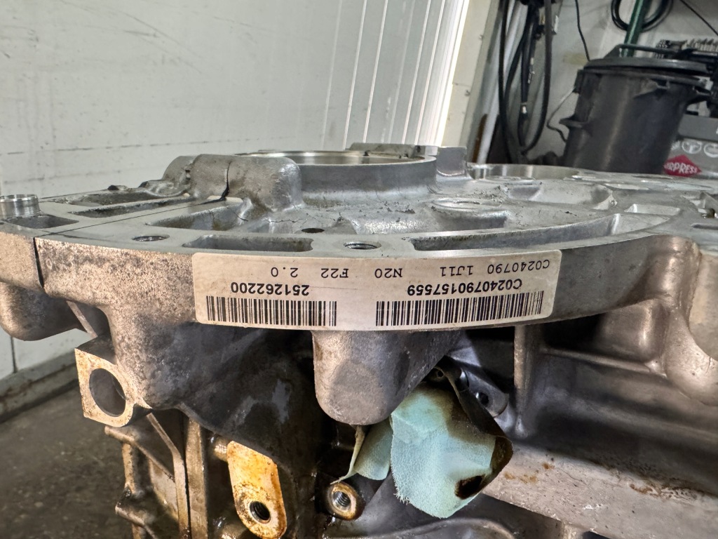 фото №11, Двигатель 7 587 604 блок n20b20b исправный / состояние bdb 157k km / bmw f22 220i 14r