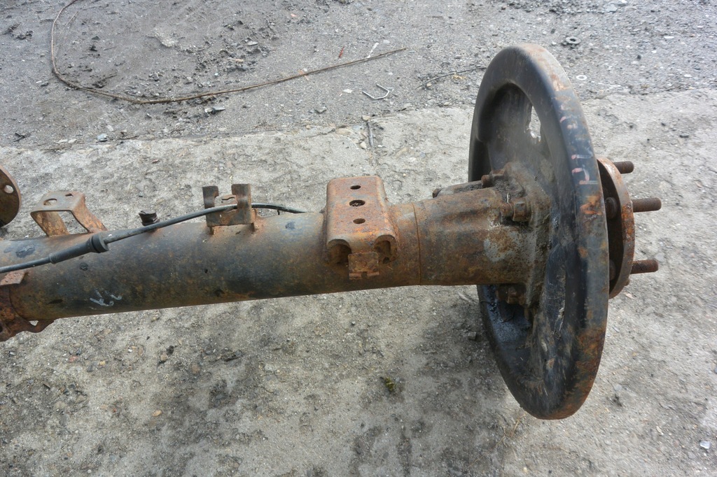 фото №6, Nissan navara d40 механическая коробка передач 4x4 pathfinder r51 2.5 dci мост задняя