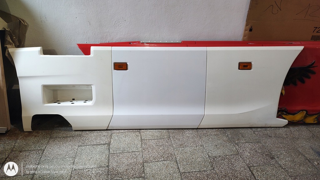 фото №2, Спойлер лівий обшивка міжосьова scania r s ngs оригінал