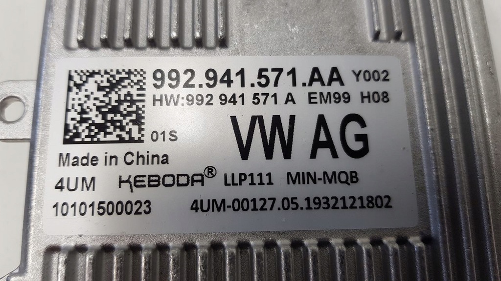 фото №6, Преобразователь модуль led volkswagen оригинальный номер 992941571aa