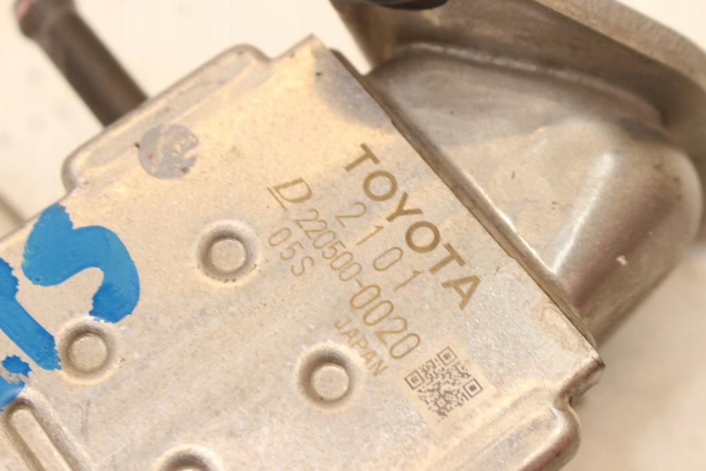 Радиатор выхлопных газов egr 220500-0020 toyota yaris 3 1.5 hybrid гибрид в Украине