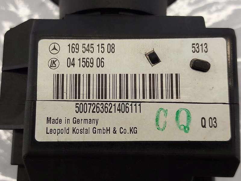 фото №9, Замок запалювання запалювання ключ mercedes-benz a w169 w245 1695451508 04156906 lk