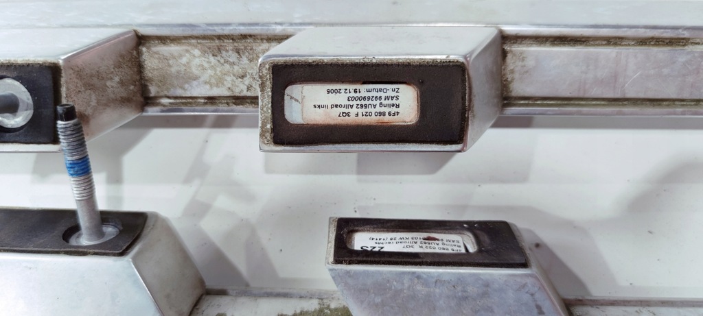 фото №6, Рейлинг крышный хром комплект audi a6 c6 allroad