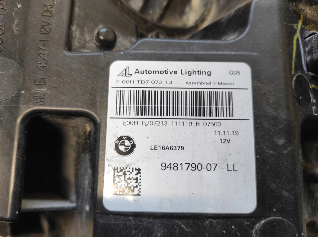 фото №11, Bmw x5 g05 18- лампа права перед laser 9481790 -07