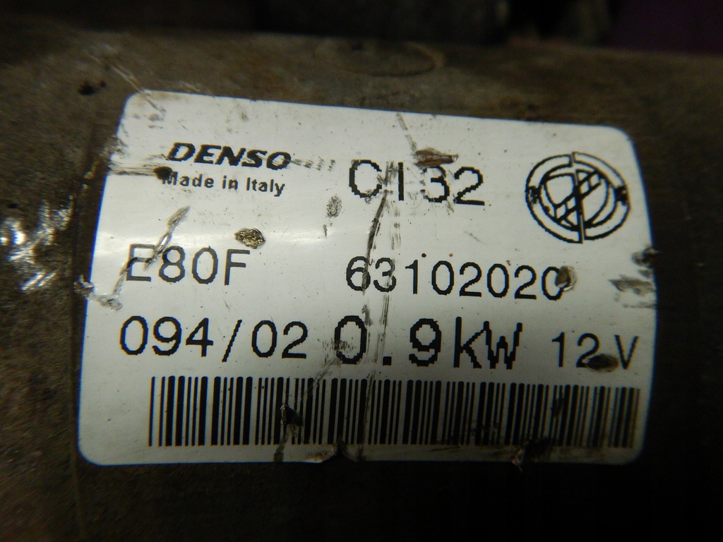фото №4, Fiat palio ii 1.2 16v стартер 63102020