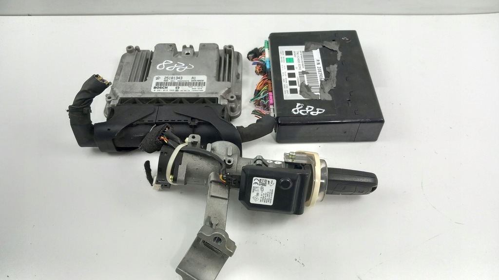 фото №1, Captiva 2.0 vdci бортовой компьютер набор стартовый 25181343