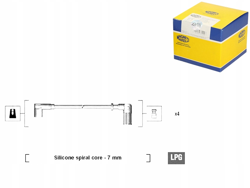 Купити Magneti marelli набір трубопровід запалювання fiat