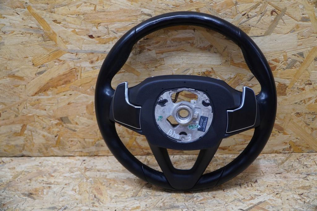 фото №13, Повітропровід з мультифункція пелюстки перемикання bmw 3 g20 g21 шкіра czarna nić 18-