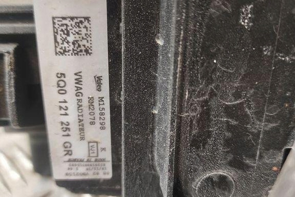 фото №8, Комплект радіатор vw tiguan ad1 5q0121251gr 1.5l бензиновий 110kw 2019