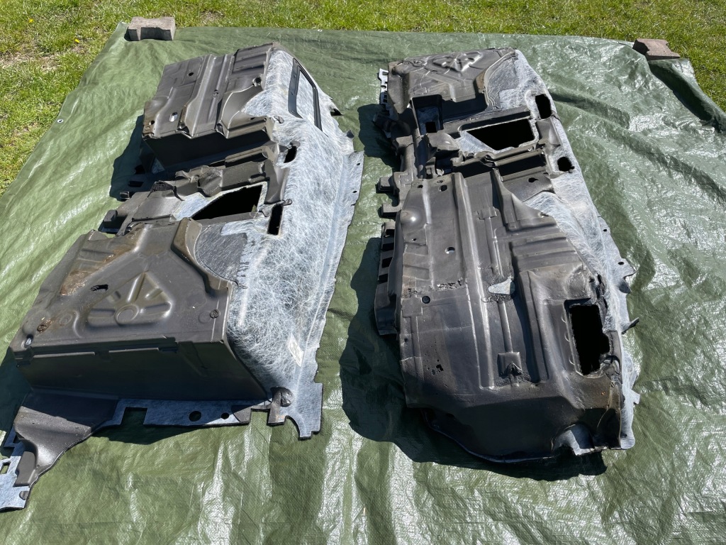 фото №5, Шумоизоляция пол обшивка коврик чёрный porsche panamera 970 eu