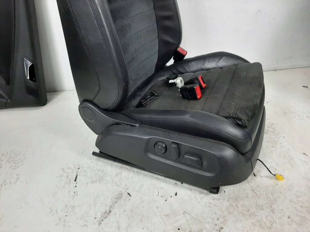 фото №11, Passat b6 variant 08r оббивка шкіра комплект сидіння заднє сидіння обшивки тунель