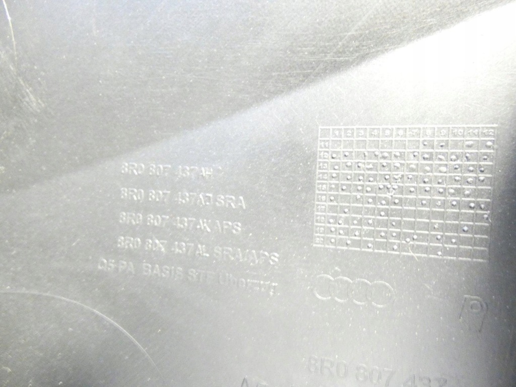 фото №14, Audi q5 lift 8r0807437 pod 4 pdc 2012-2016 бампер перед передний